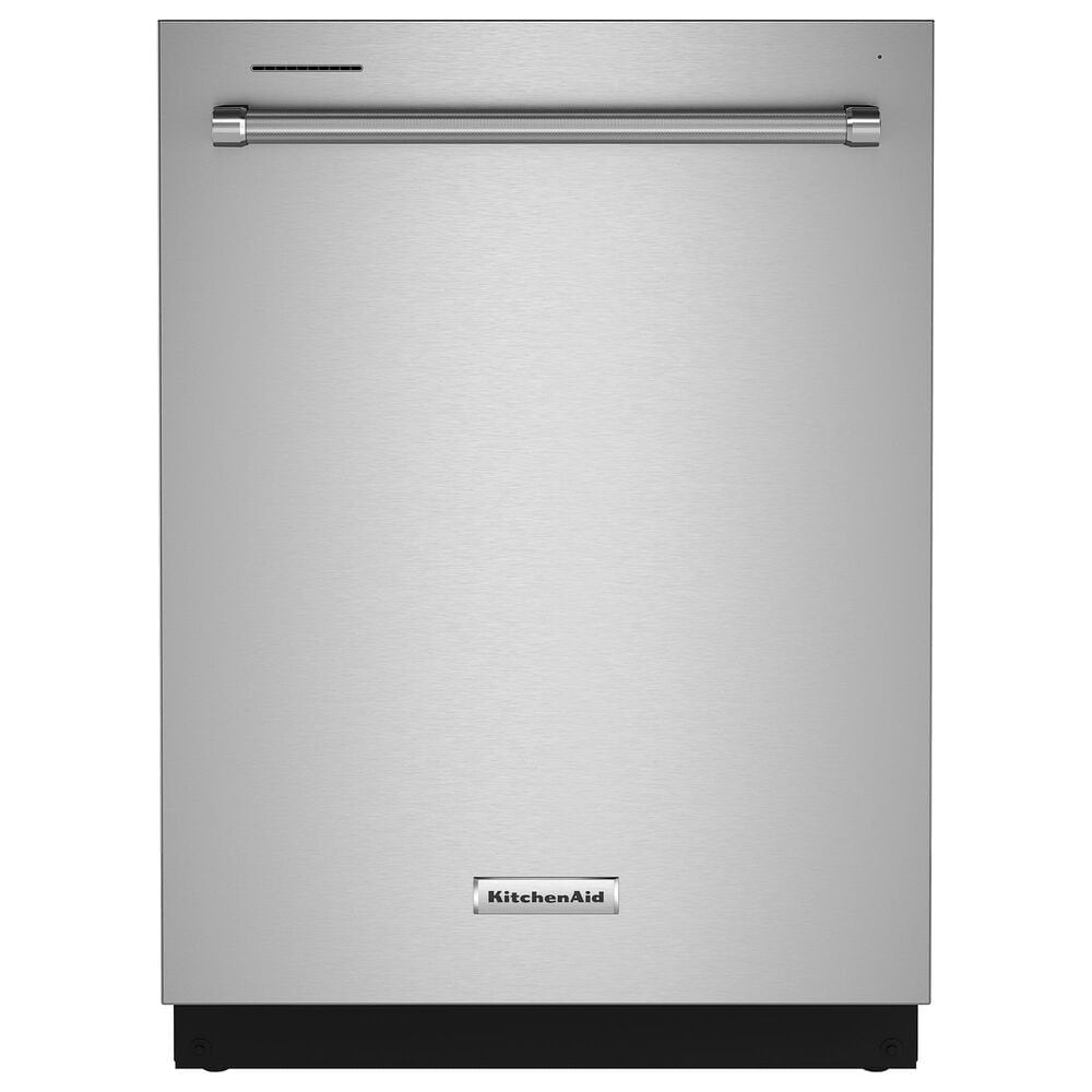 KitchenAid 24″ Fully-Integrated Built-In Dishwasher with 30 Total Wash Jets in PrintShield Stainless Steel